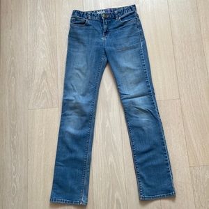 Gap Kids 1969 straight Leg blue jeans, size 13 years old